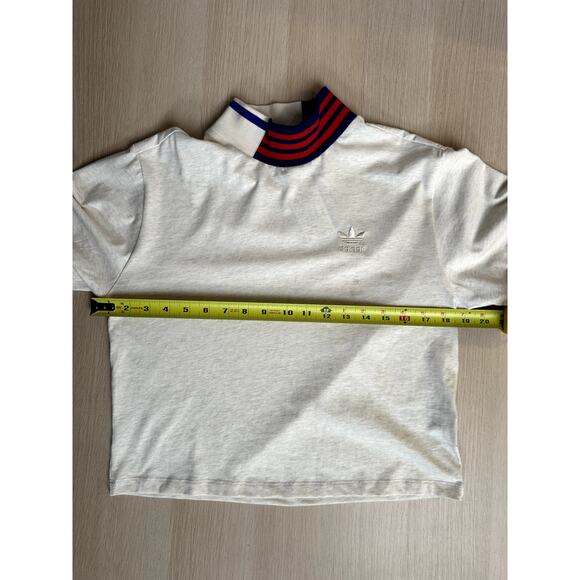 Adidas Rib Short Tee Shirt Size S - NEW - IC5223 - Picture 4 of 7